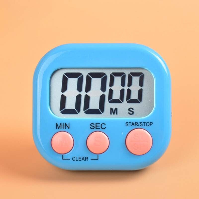 YGRETTE - Timer Masak Dapur LCD Kitchen Countdown Clock DIGITAL MAGNET MAGNETIK KULKAS