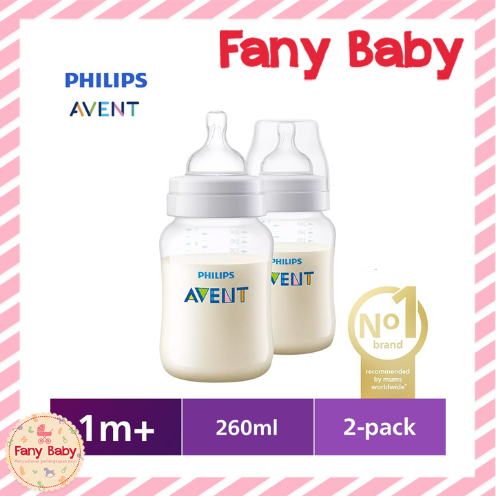 AVENT BOTTLE CLASSIC+ TWIN 260ML [ SCF563/27 ]