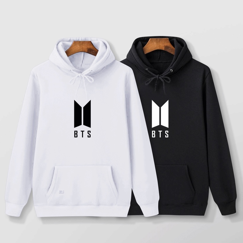 Parisdivarious Sweater Hoodie Jemper Korean KPOP Bahan Fleece Size S - XXL (Pria &amp; Wanita)