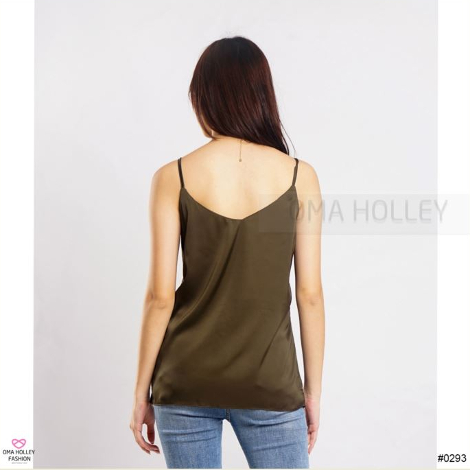 (COD) OH Fashion Tanktop Bella Saten Korea #0293 (S-XL)