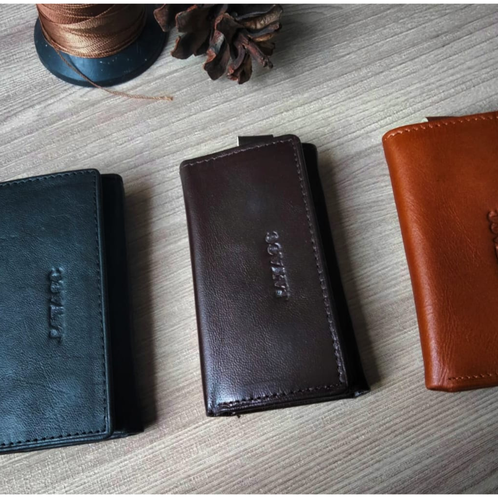 Dompet Stnk kulit asli /Gantungan Kunci tempat stnk kulit asli custom grafir / Produsen Dompet Kulit STNK Kulit Asli