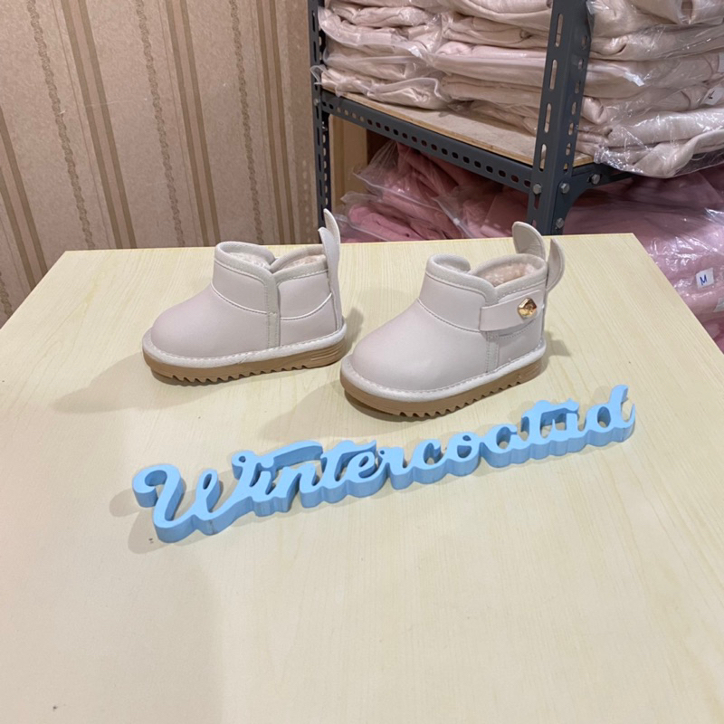 [ NEW!! ] Baby snow boots sepatu anak bayi RABBIT musim dingin hangat balita