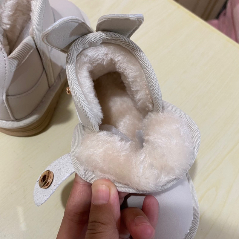 [ NEW!! ] Baby snow boots sepatu anak bayi RABBIT musim dingin hangat balita