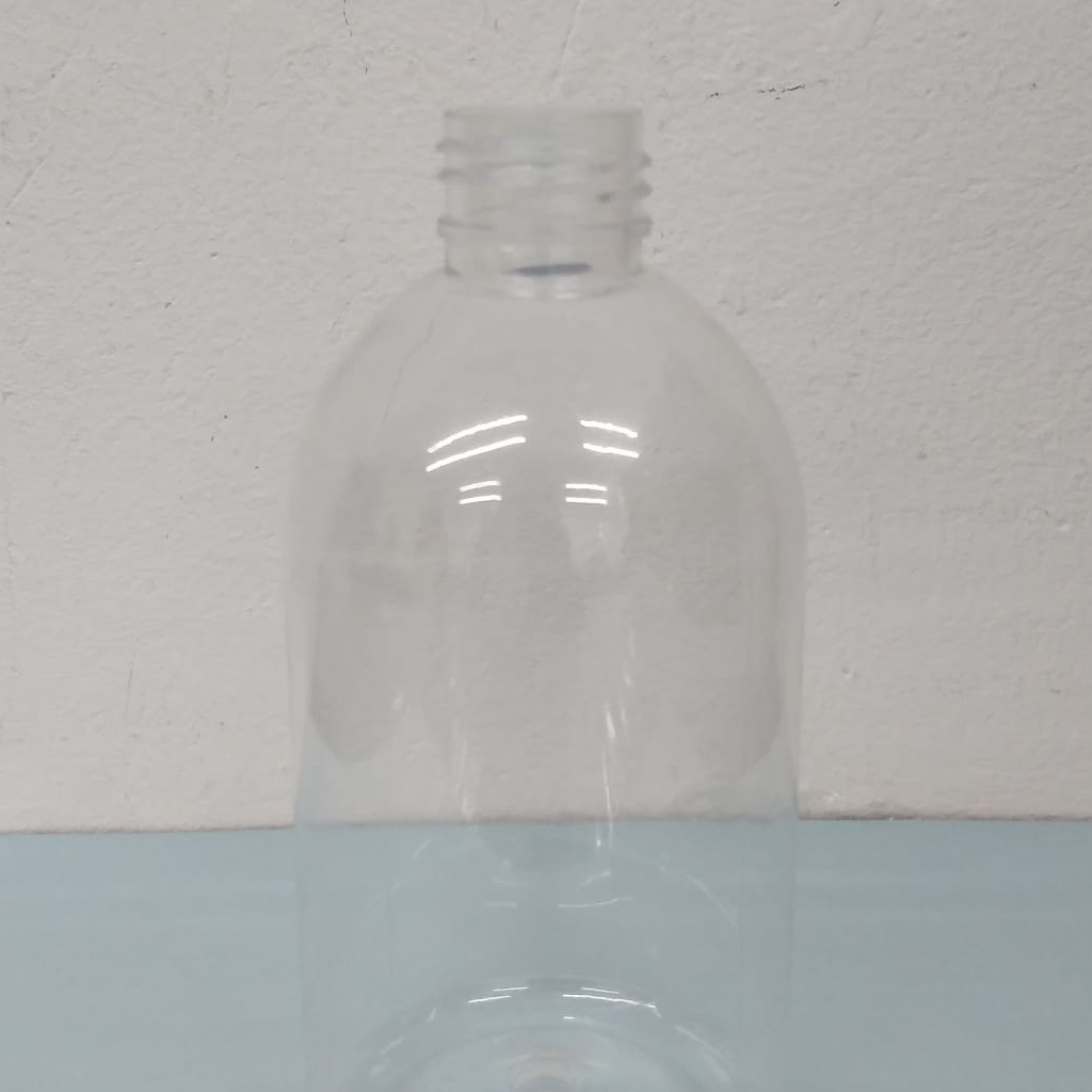 [25PCS] Botol Plastik PET 250ml Oval Bening