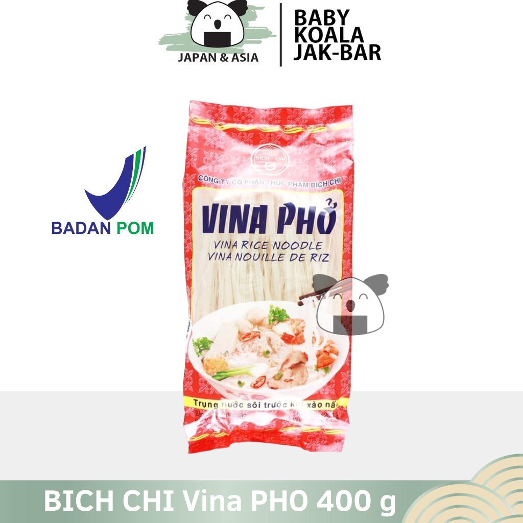 

BICH CHI VINA PHO Vietnam Rice Noodle 400 g │ Kwetiau Mie Beras...