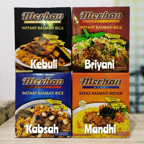 

pekanbaru / Merhan Spices Mandi Beras / bahan pokok nasi / kebutuhan memasak / makanan halal