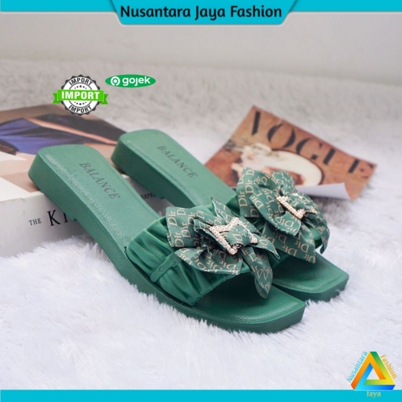 Sandal Jelly Wanita Terbaru Model Pita Balance 268 X10