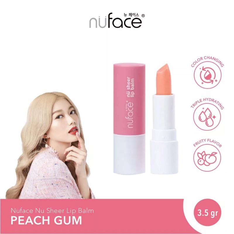 Nuface  sheer lip balm