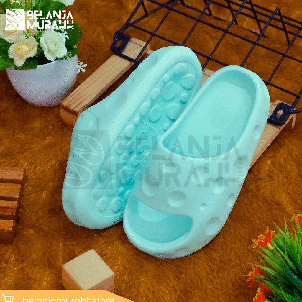 sandal slop jelly wanita motif spon lucu sandal slop wanita motif sandal spon sandal wanita santai