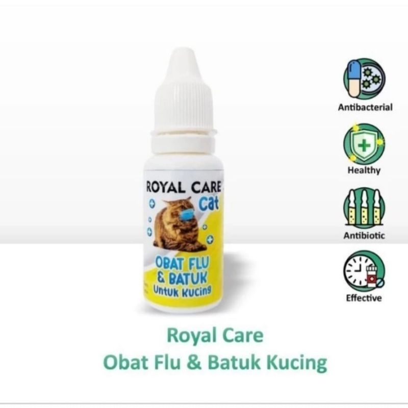 ROYAL CARE FLU &amp; BATUK 10ML DOG CAT