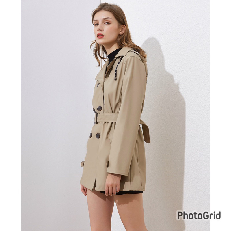 IMPORT MOLLAD COAT ZARA jaket mantel raincoat jas hujan waterproff anti air bahan premium trench jacket