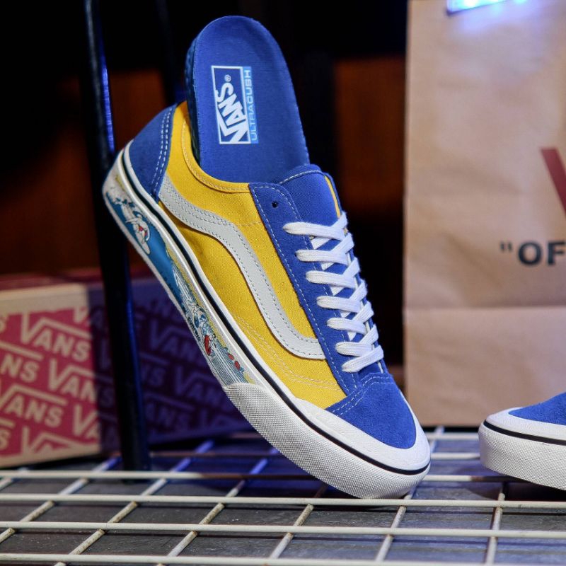 VANS STYLE 36 DECON SF SALTWASH SURFING SUNFLOWER ORIGINAL100%