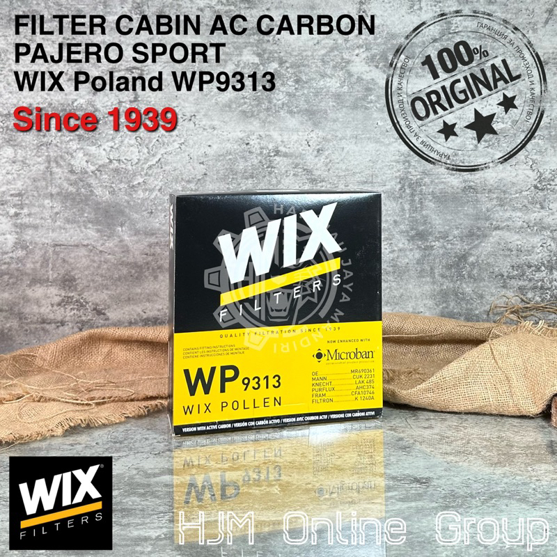 FILTER CABIN SARINGAN AC CARBON PAJERO SPORT WIX Poland WP9313