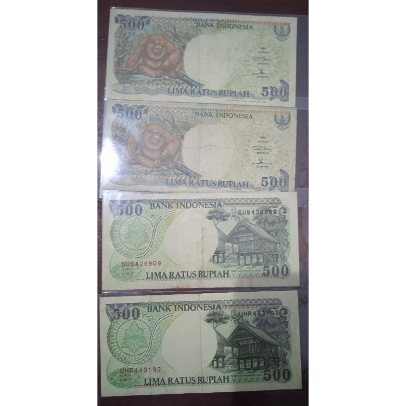 uang 500 rupiah tahun 1992