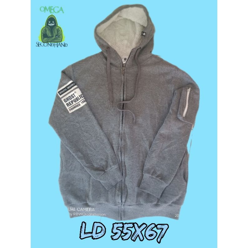 ziperhodie sherpa original ghost republic