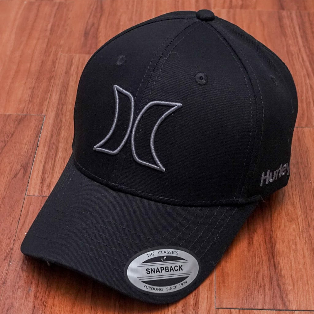 Topi Hurley Baseball Pria Import Mirror Ori