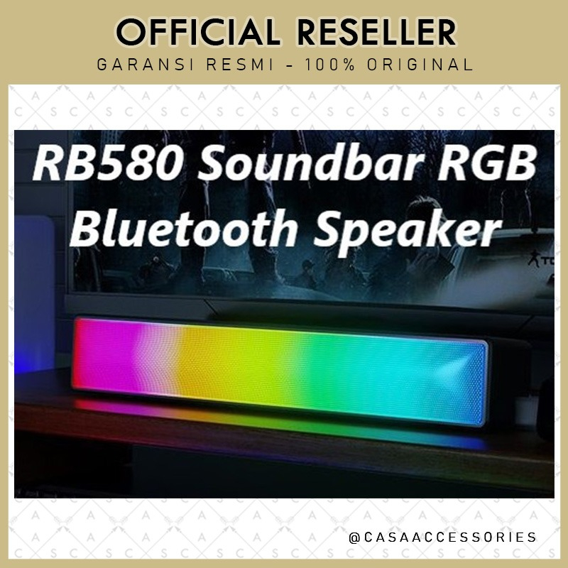 Robot RB580 Soundbar Bluetooth Speaker 10W Ultra Bass RGB Light