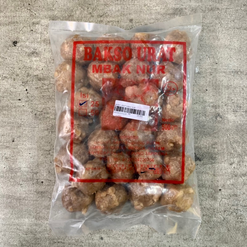 

Mbak Nur Bakso Urat Sapi 500gr