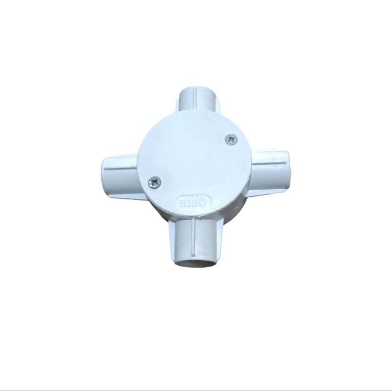 Kress Dos 20mm / T Dos  Lubang 4 Putih