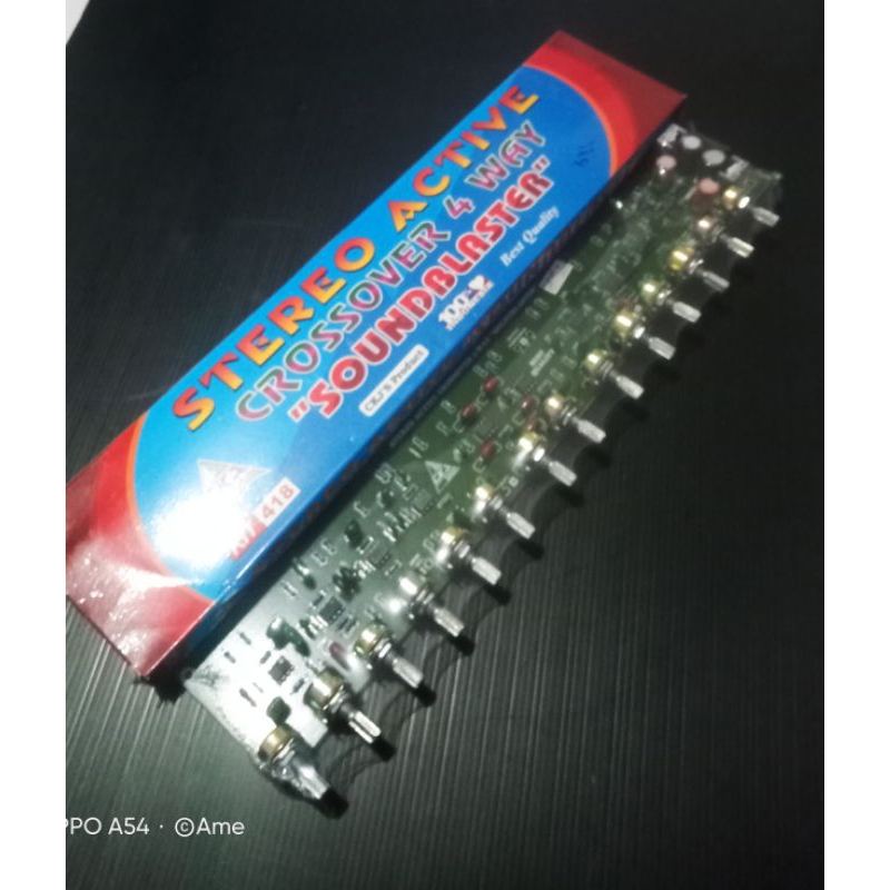 SoundBlaster Stereo Active Crossover 4 way  CKJ 418