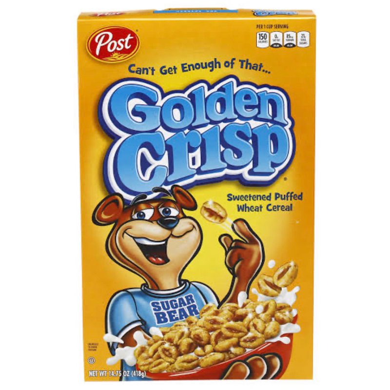 

Post - Golden Crisp 14.75 0Z (418g)