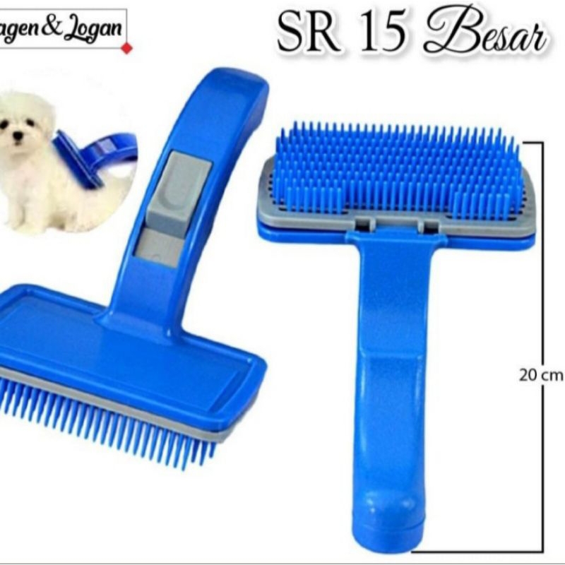 sisir anjing &amp; kucing sisir besar