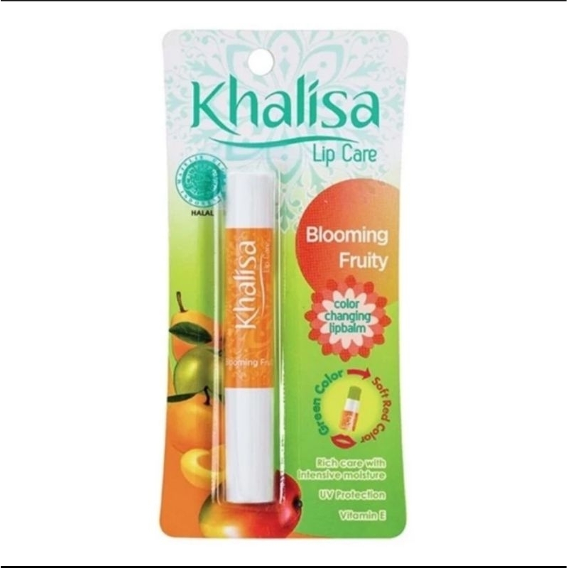 Khalisa lip care blooming fruity