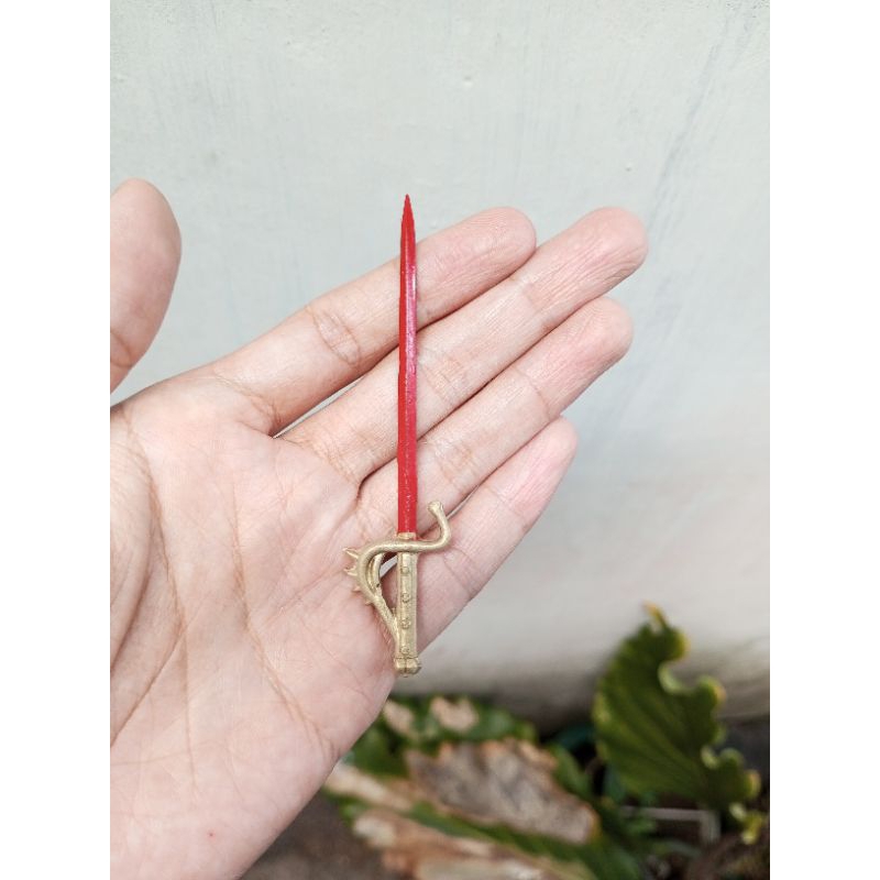 Aksesoris Action figure pedang satan saber sword recast shf Kamen rider Shadowmoon Black RX robo bio