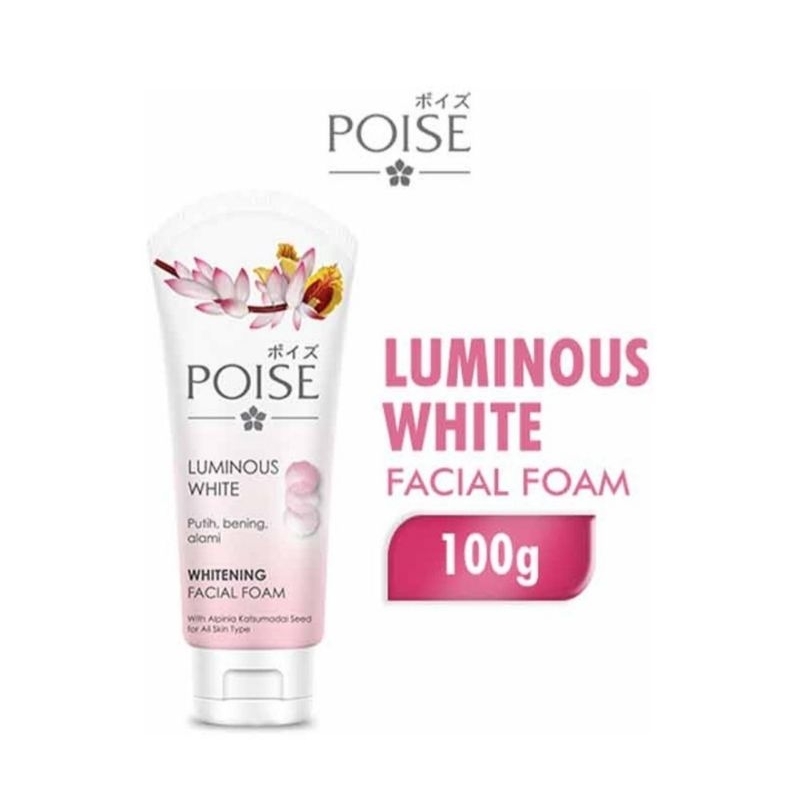 POISE Facial Foam Luminous White Tube 100gr