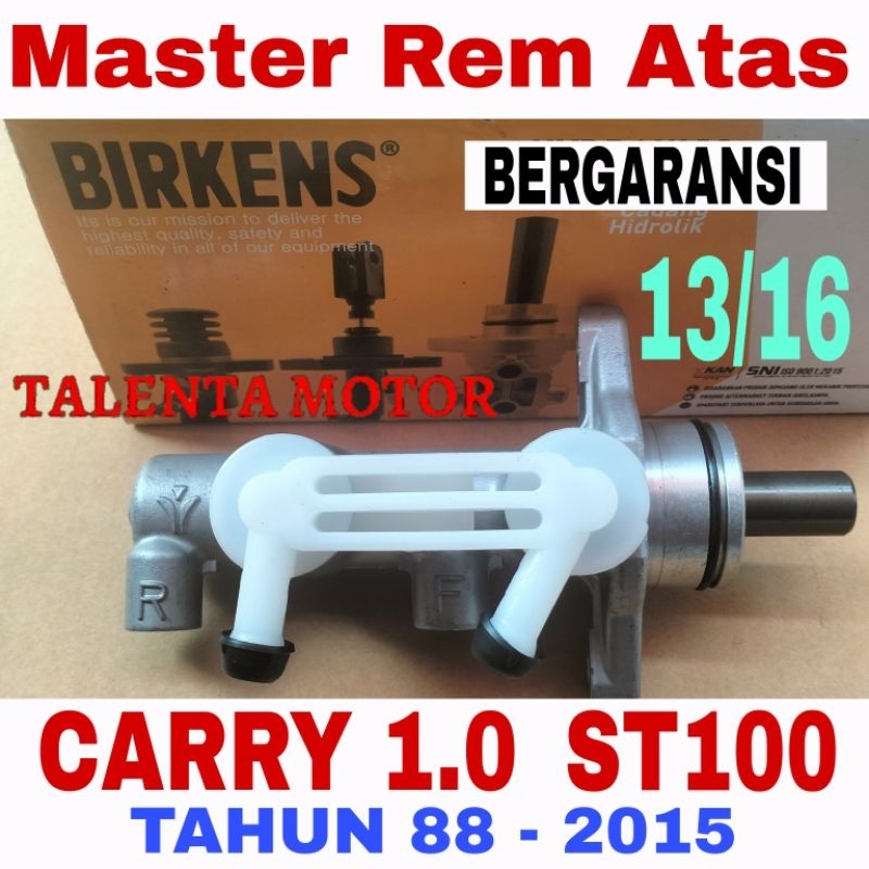 BERGARANSI. MASTER REM ATAS SUZUKI CARRY ST100 EXTRA 1.0 KARBU + INJECTION BM ASSY BRAKE PUSAT