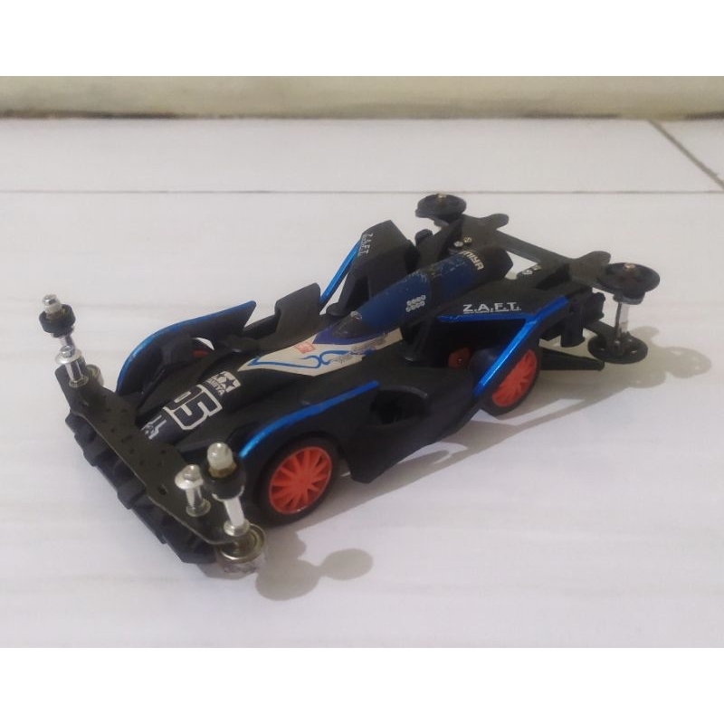 TAMIYA MINI 4WD RARE MERK BANDAI WEB GRANPRIX ZAFT