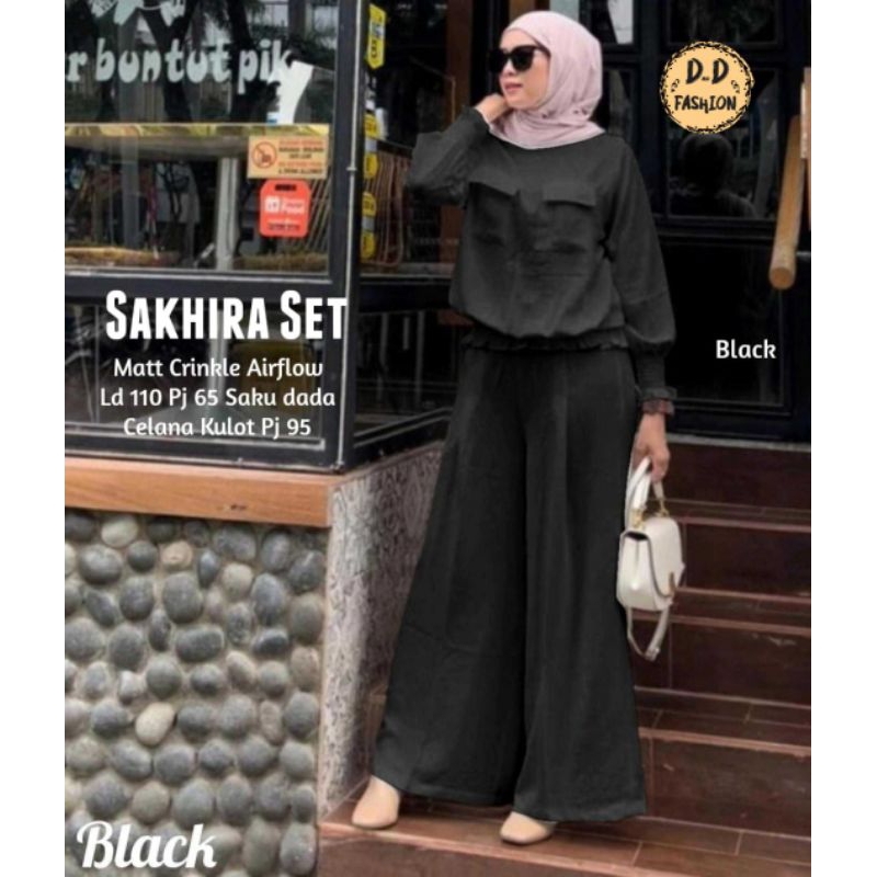 SAKHIRA  SET BAJU WANITA TERBARU BY DnD