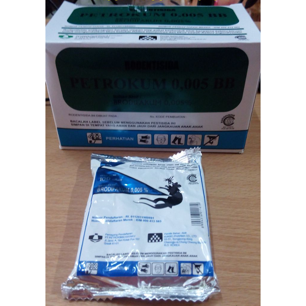 (1PCS) RACUN TIKUS PETROKUM ASLI ORIGINAL / RACUN TIKUS AMPUH MATI KERING PEMBASMI HAMA