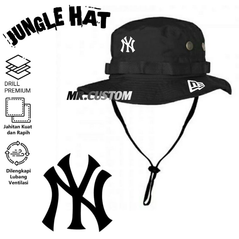 Topi Rimba Adventure Brand/Topi Gunung Outdoor/Jungle Hat Pria Wanita Dewasa