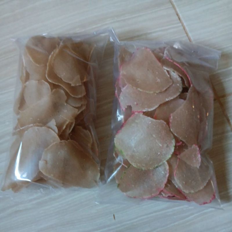 Kerupuk mentah udang dan ikan tenggiri asli pegatan
