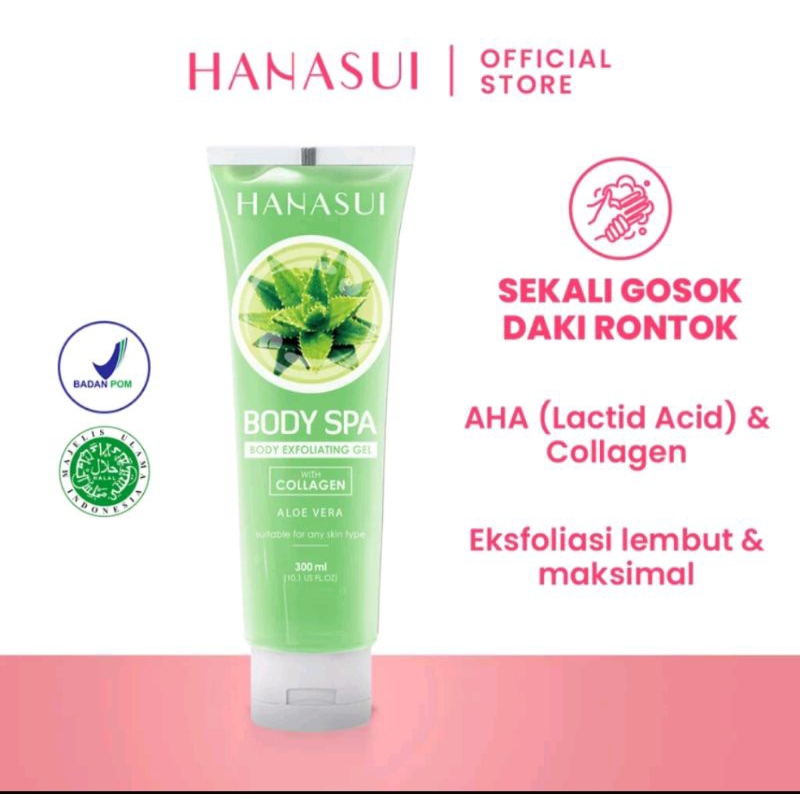Hanasui Exfoliating Gel Aloe Vera