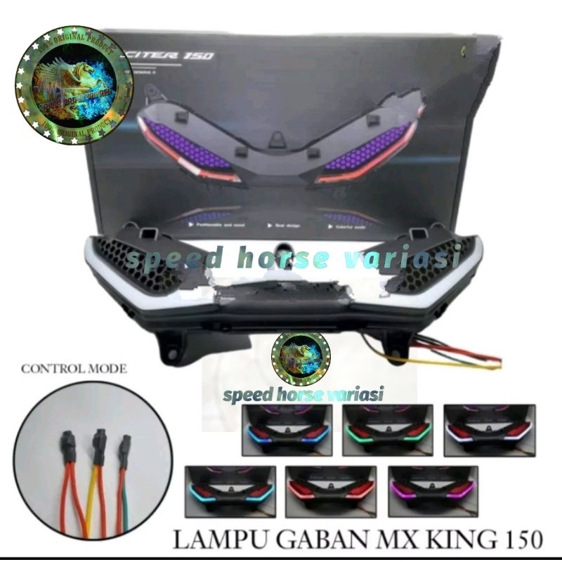 Cover List Yamaha MX King Multi Colour Lampu Depan Mata Gaban MX King MX