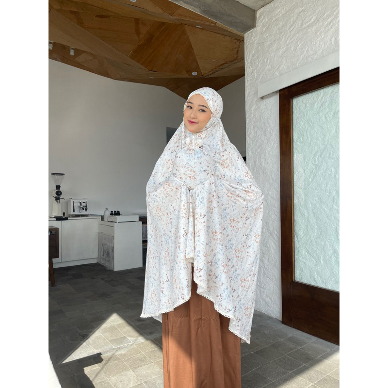 KIMYA ID Mukena Syafa Irish/ Mukena Traveling/ Mukena Rayon