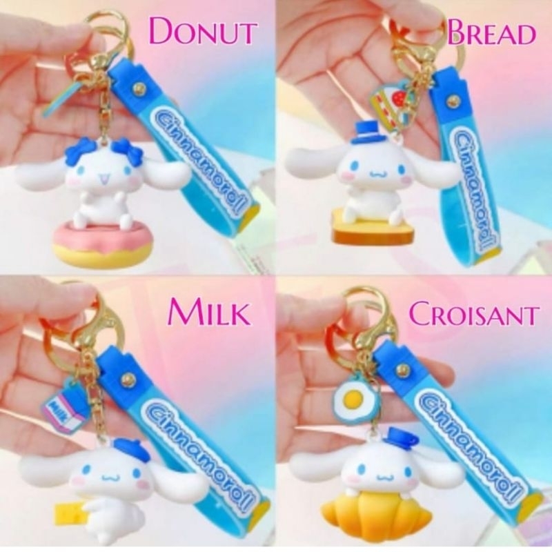 CL Gantungan kunci Cinamoroll bakery n milk ori