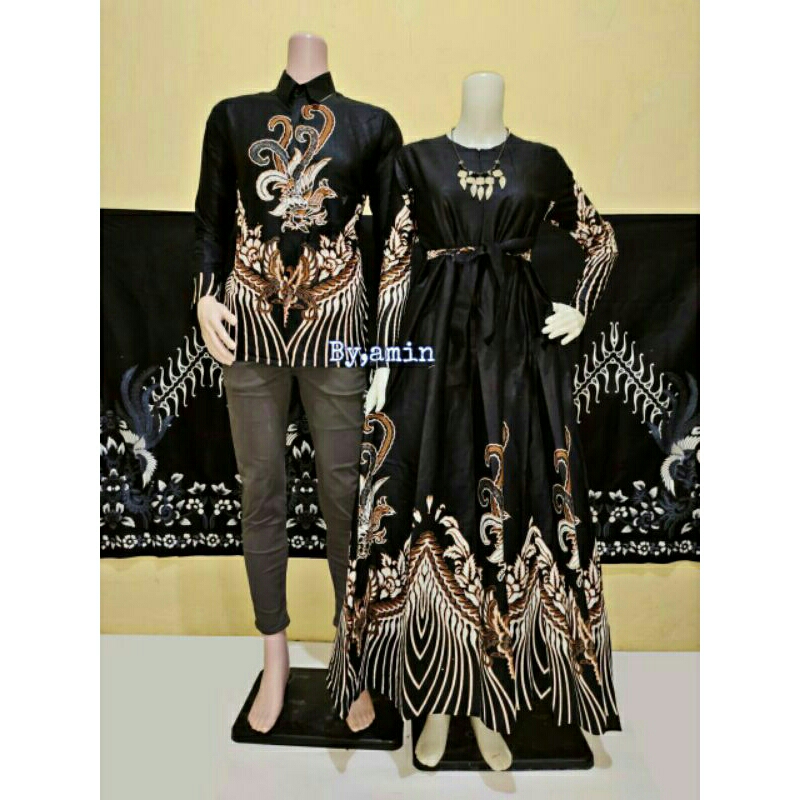 Batik Couple Modern Sarimbit Batik Jumbo Gamis Batik Couple Kondangan