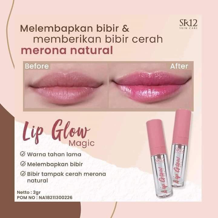 QEILA - LIP GLOW MAGIC BY SR12 | PELEMBAB BIBIR CERAH MERONA