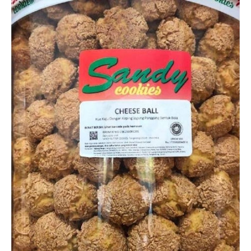 SANDY COOKIES CHESE BALL