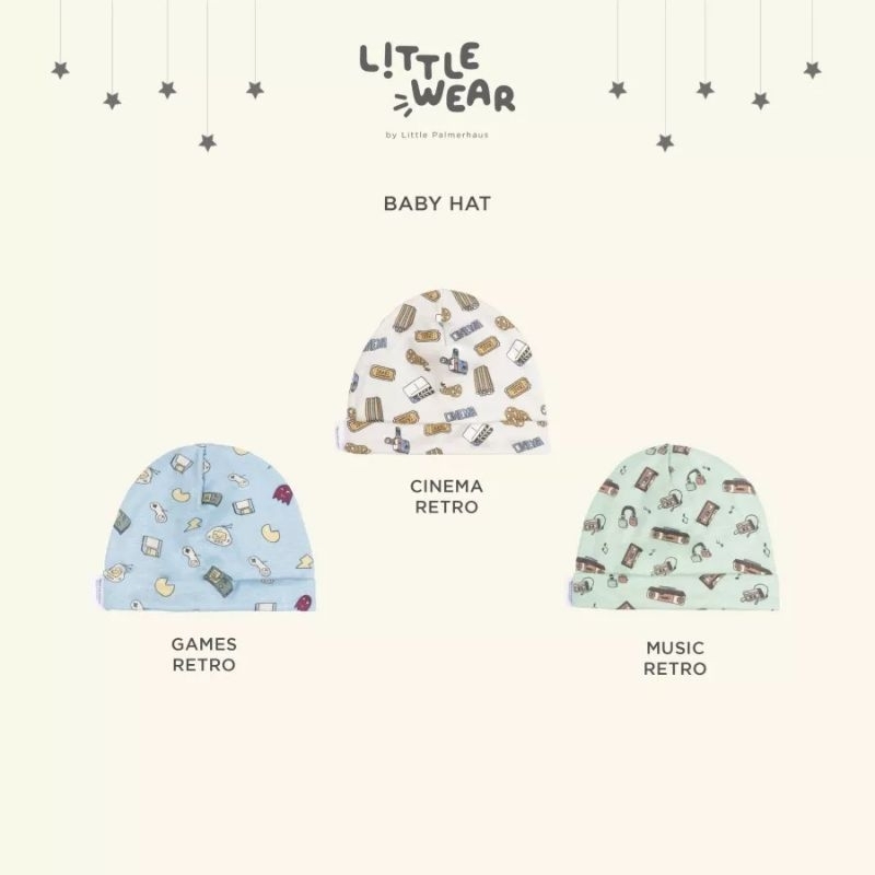 Little Palmerhaus - Little Wear Baby Hat 14.0 / Topi Bayi