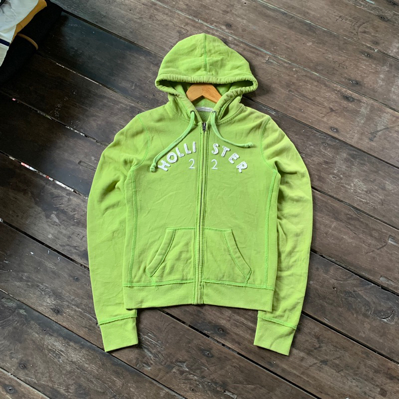 ZIPHOODIE HOLLISTER 22 "Green"