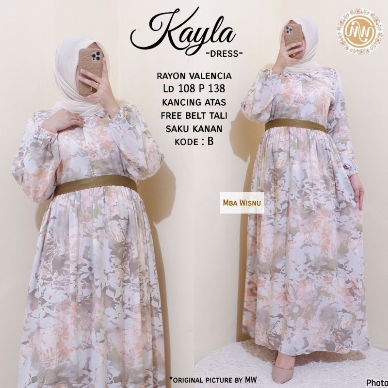 KAYLA DRESS BY MBA WISNU/DIERA DRES BY MBA WISNU