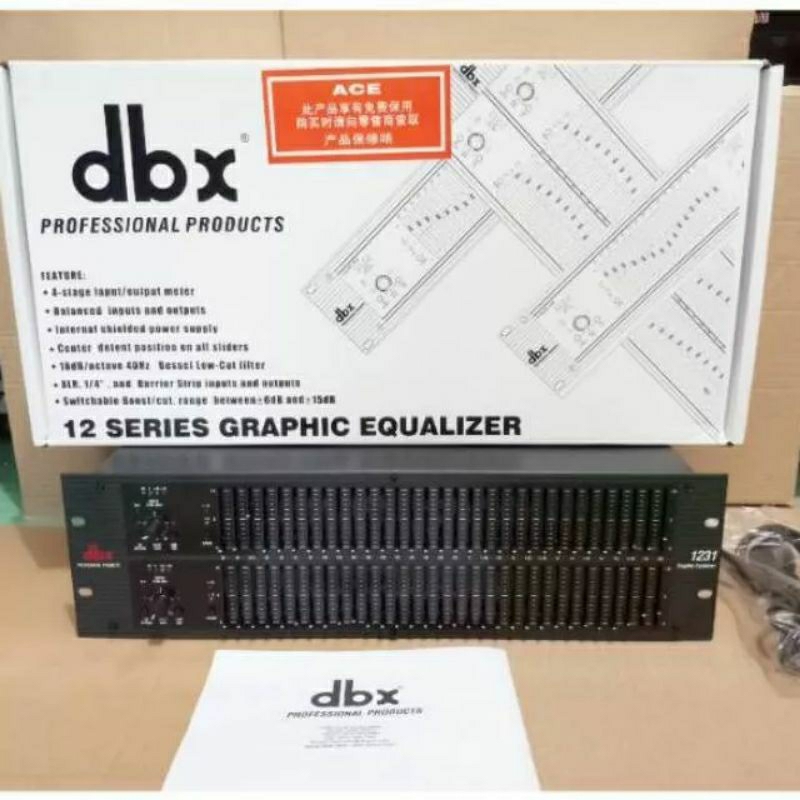 Equalizer DBX 1231 12 Series Graphic Equalizer