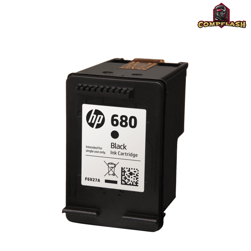 TINTA PRINTER HP 680 WARNA HITAM CATRIDGE ORIGINAL 100%