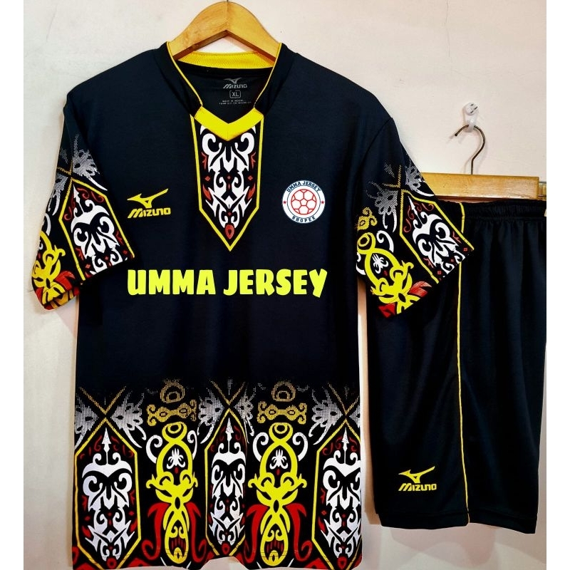 Baju Bola Dewasa Sablon Nama no punggung tim logo dan polosan murah / costum jersey sablon poliplex 