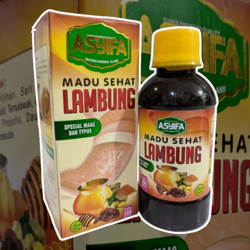 ASYIFA-MADU SEHAT LAMBUNG/Madu untuk Kesehatan Lambung Maag & Tipes/Madu Terapi Pengobatan Sakit Lam