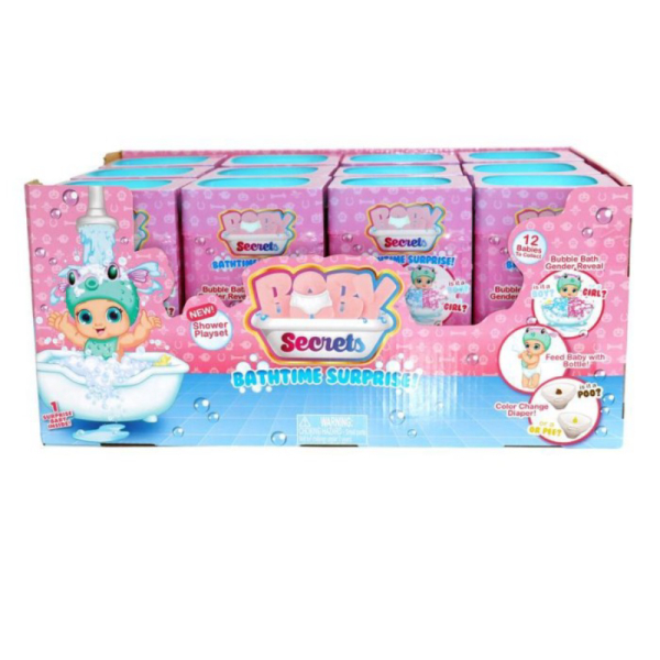 

Unik Boneka Baby Secret's Bath Time Surprise 1 Figure Limited